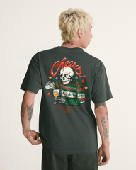 Seasons Greetings T-Shirt in Green | Vans on sale