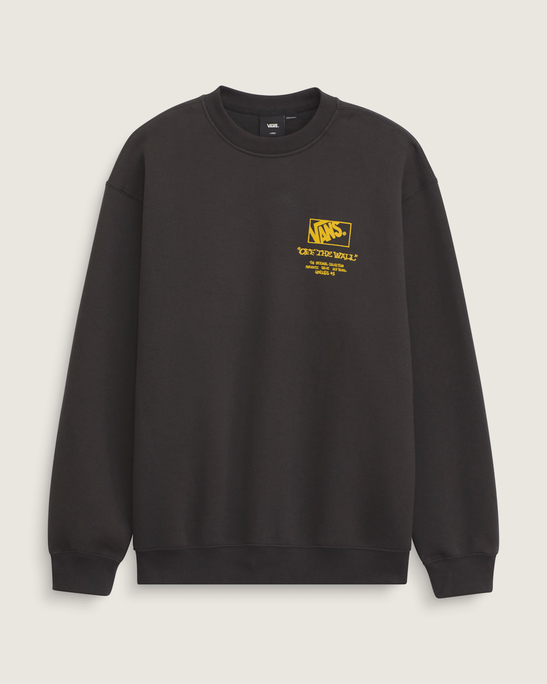 Circle Bones Formula Crew Sweatshirt in Black | Vans on sale