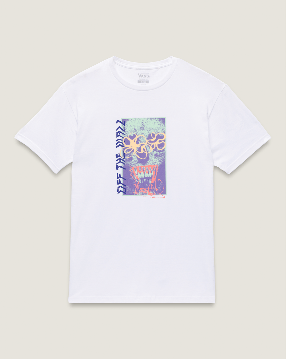 Spray Layer T-Shirt in White | Vans outlet