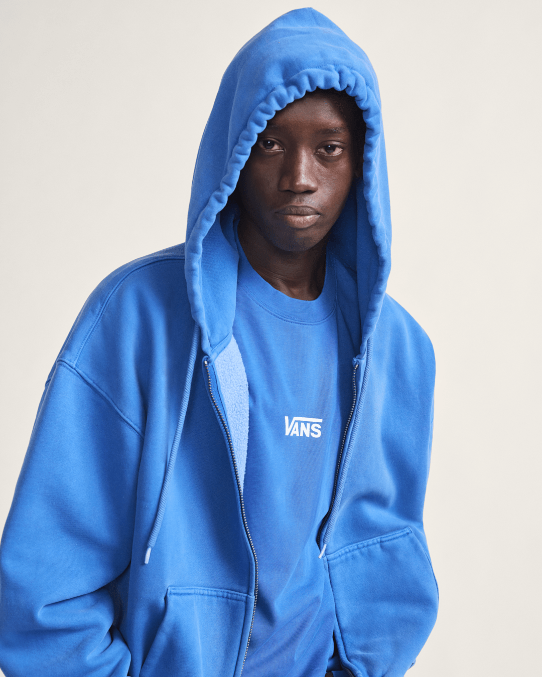 Premium Zip Hoodie in True Blue | Vans near me