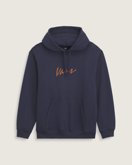 Scripted Vans Pullover Hoodie in Parisian Night Blue | Vans on sale