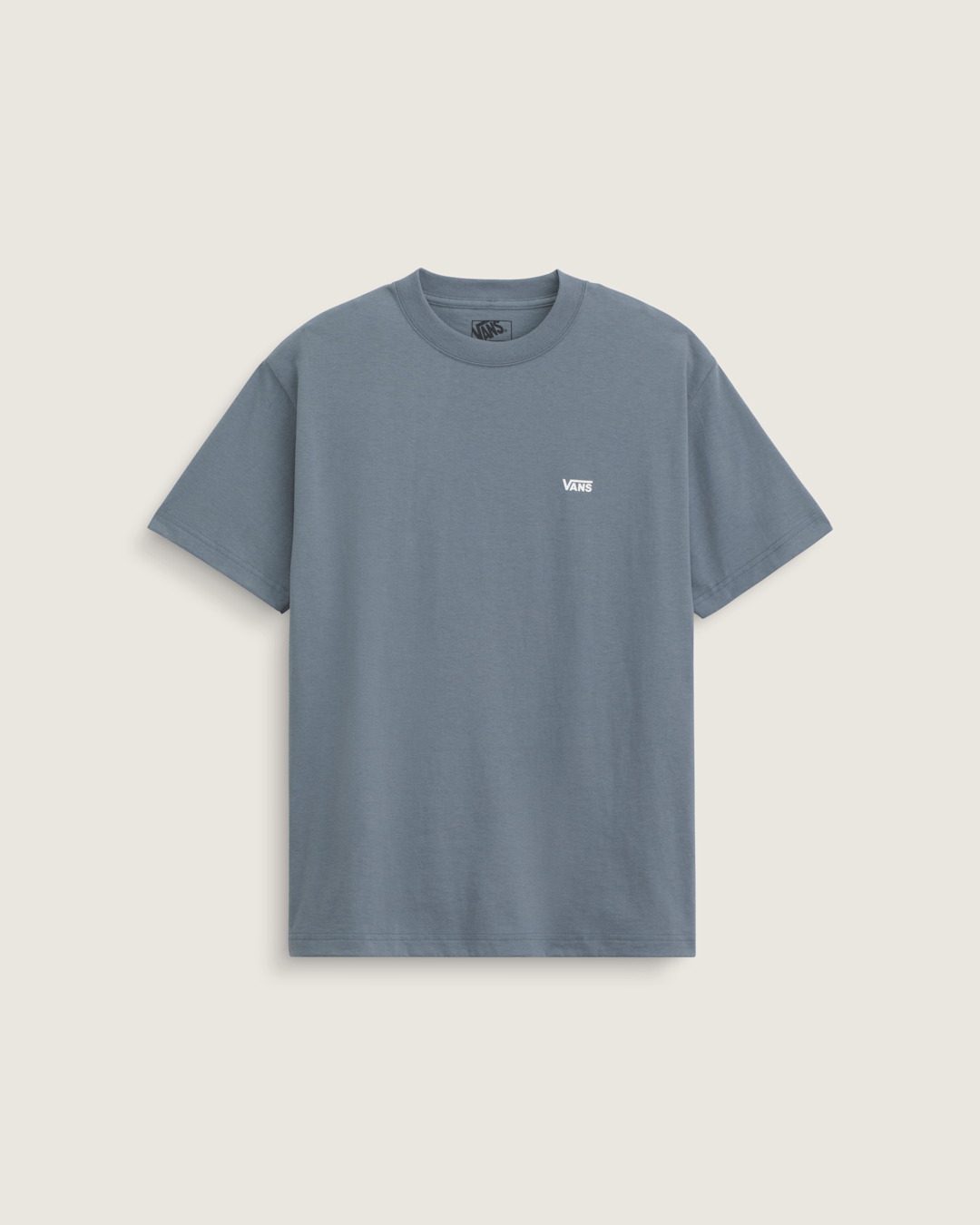 Left Chest Logo T-Shirt in Stormy Weather Blue | Vans outlet