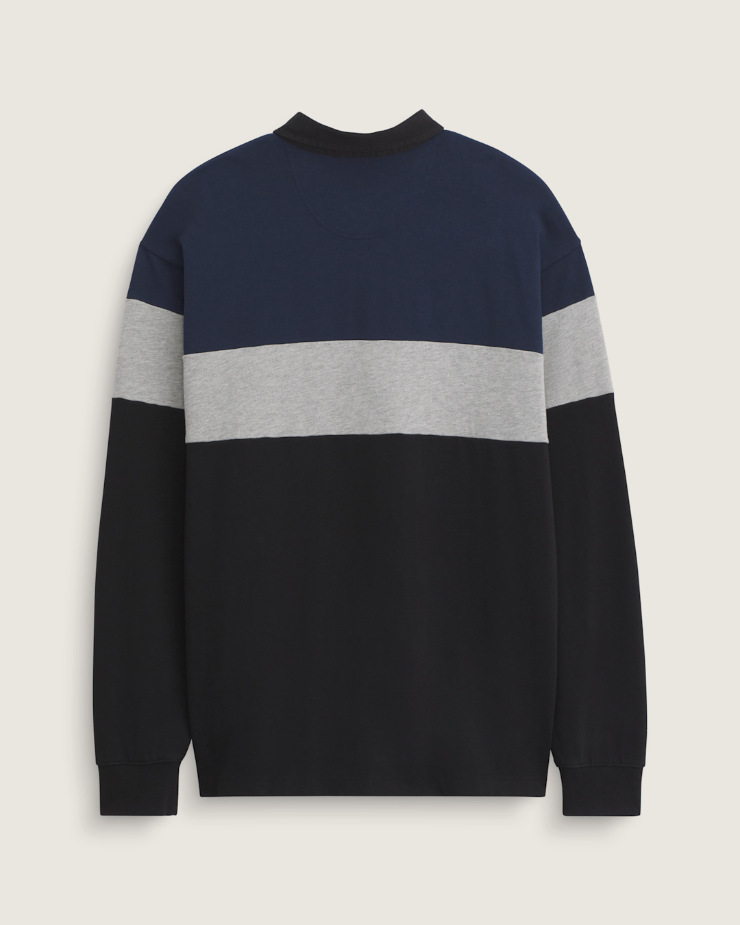 Andy Rugby Long Sleeve Shirt in Black | Vans near me