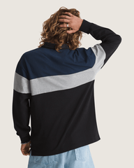 Andy Rugby Long Sleeve Shirt in Black | Vans near me