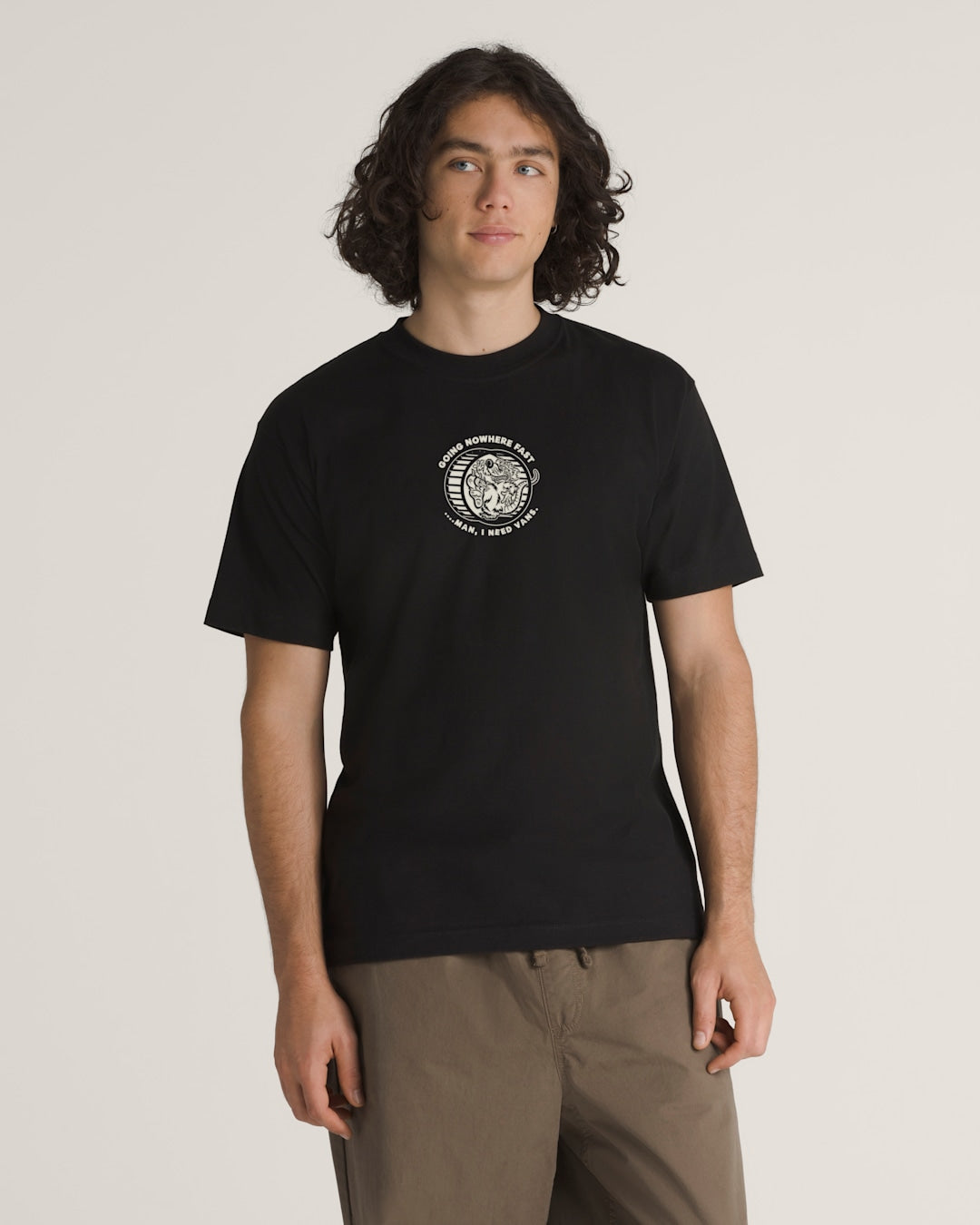 Wheelin in the Years T-Shirt in Black | Vans sale
