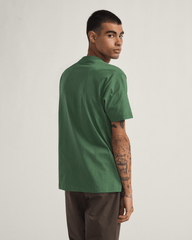 Left Chest Logo T-Shirt in Pine Forest Green | Vans online