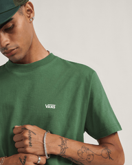 Left Chest Logo T-Shirt in Pine Forest Green | Vans online