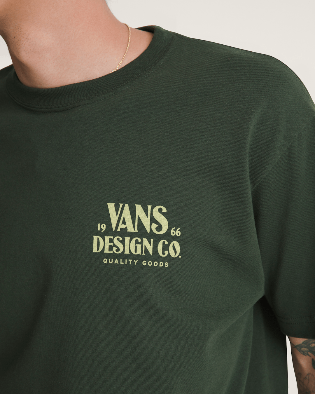 Vans HOV T-Shirt in Dried Kelp Green | Vans on sale