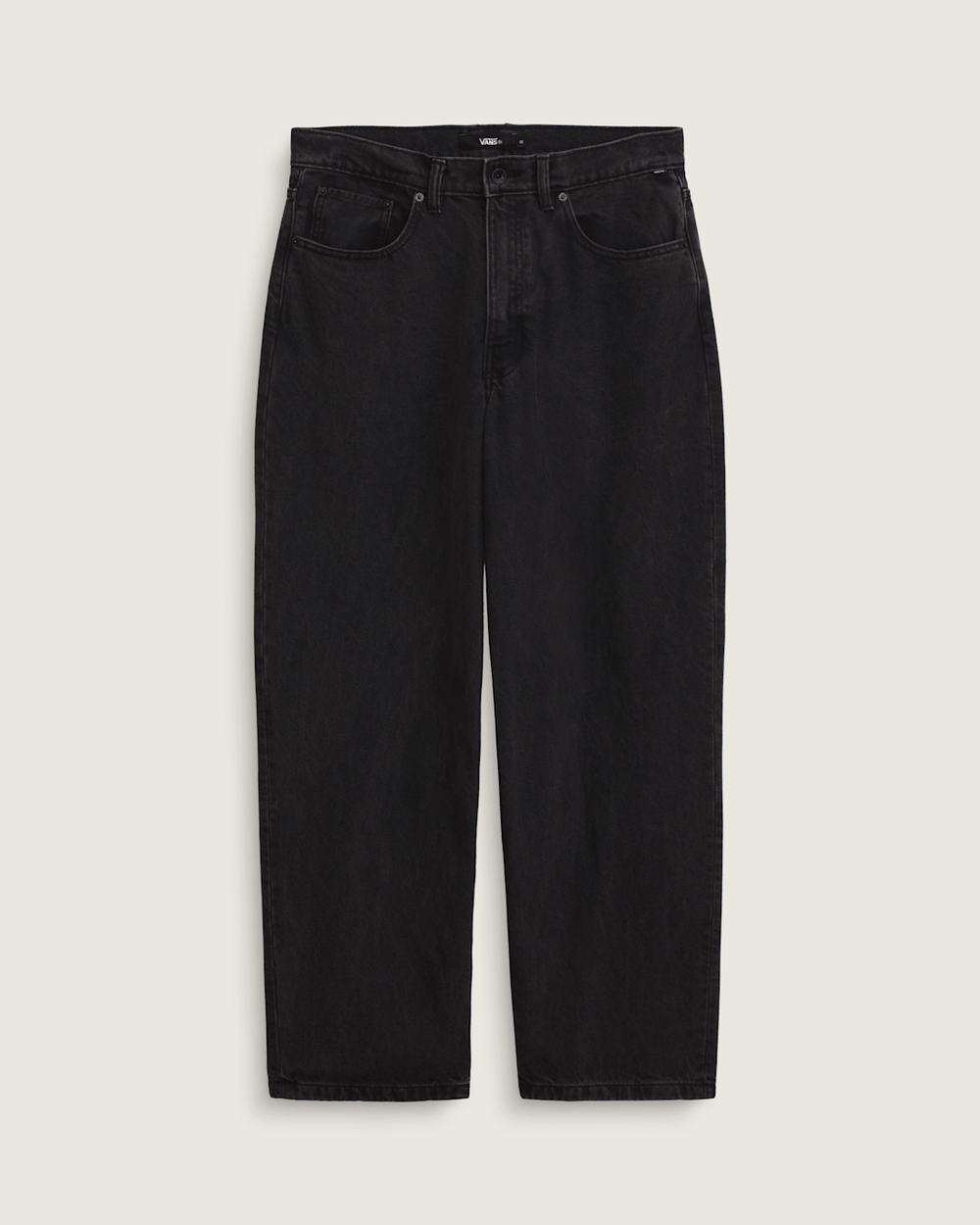 Check-5 Baggy Denim Pants in Black | Vans discount
