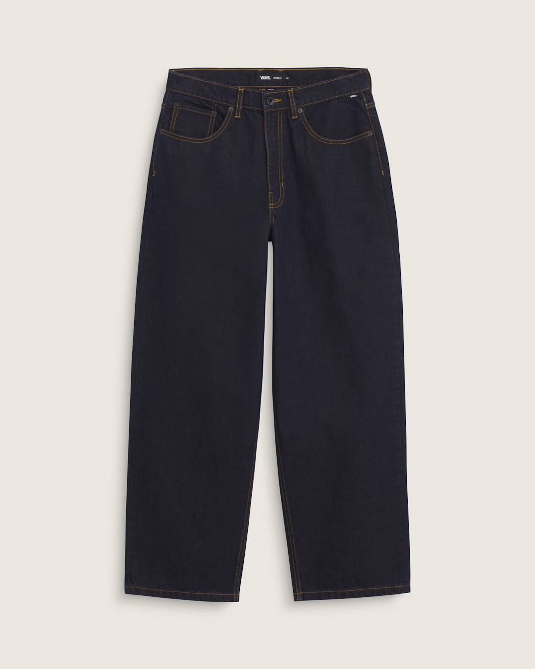 Check-5 Baggy Denim Pants in Dark Rinse Blue | Vans near me