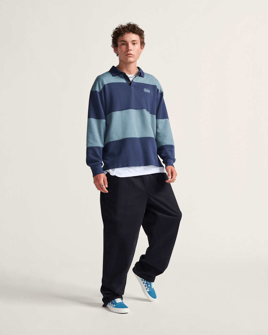 Range Baggy Tapered Elastic Waist Pant Black | Vans sale