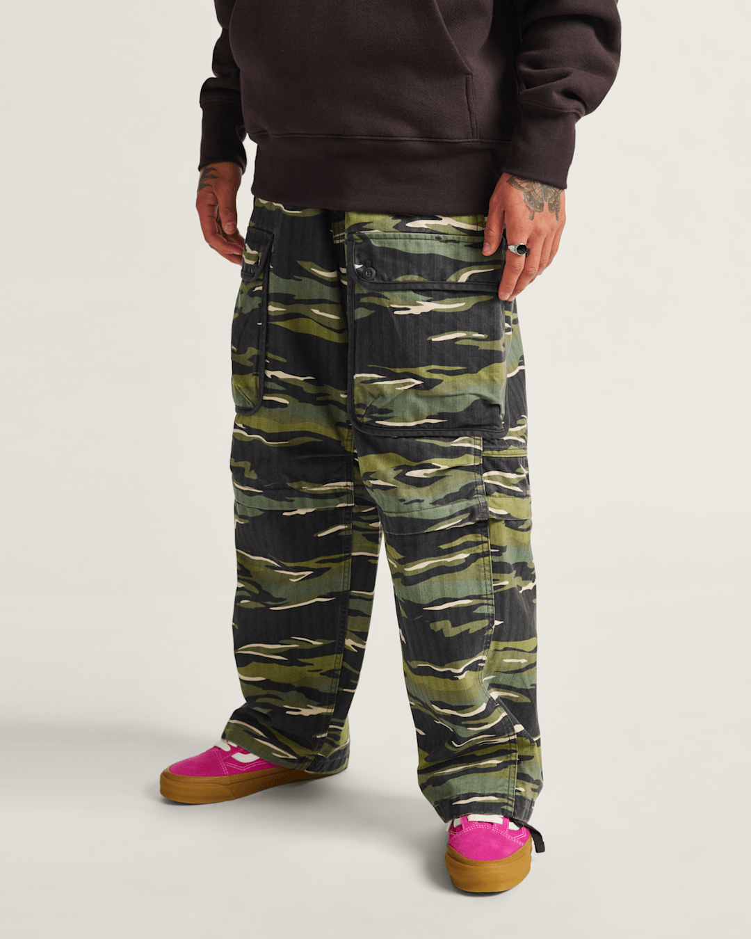 Premium Terrain Cargo Pant in Tiger Camo Green | Vans on sale