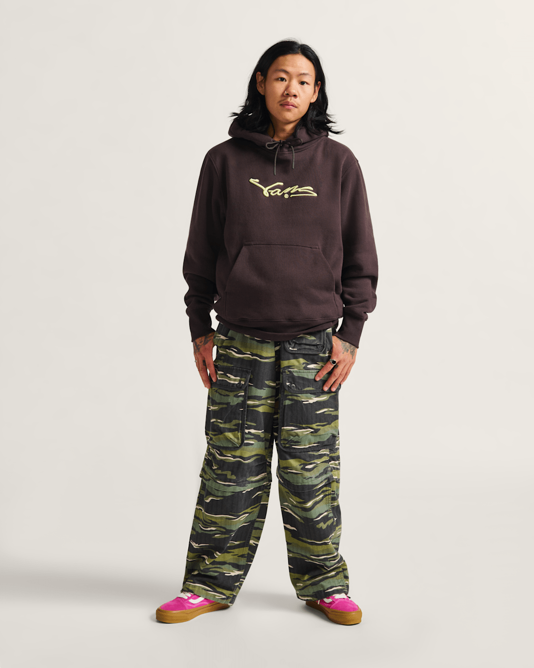 Premium Terrain Cargo Pant in Tiger Camo Green | Vans on sale