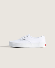 Big Kids Authentic Shoe in True White | Vans discount