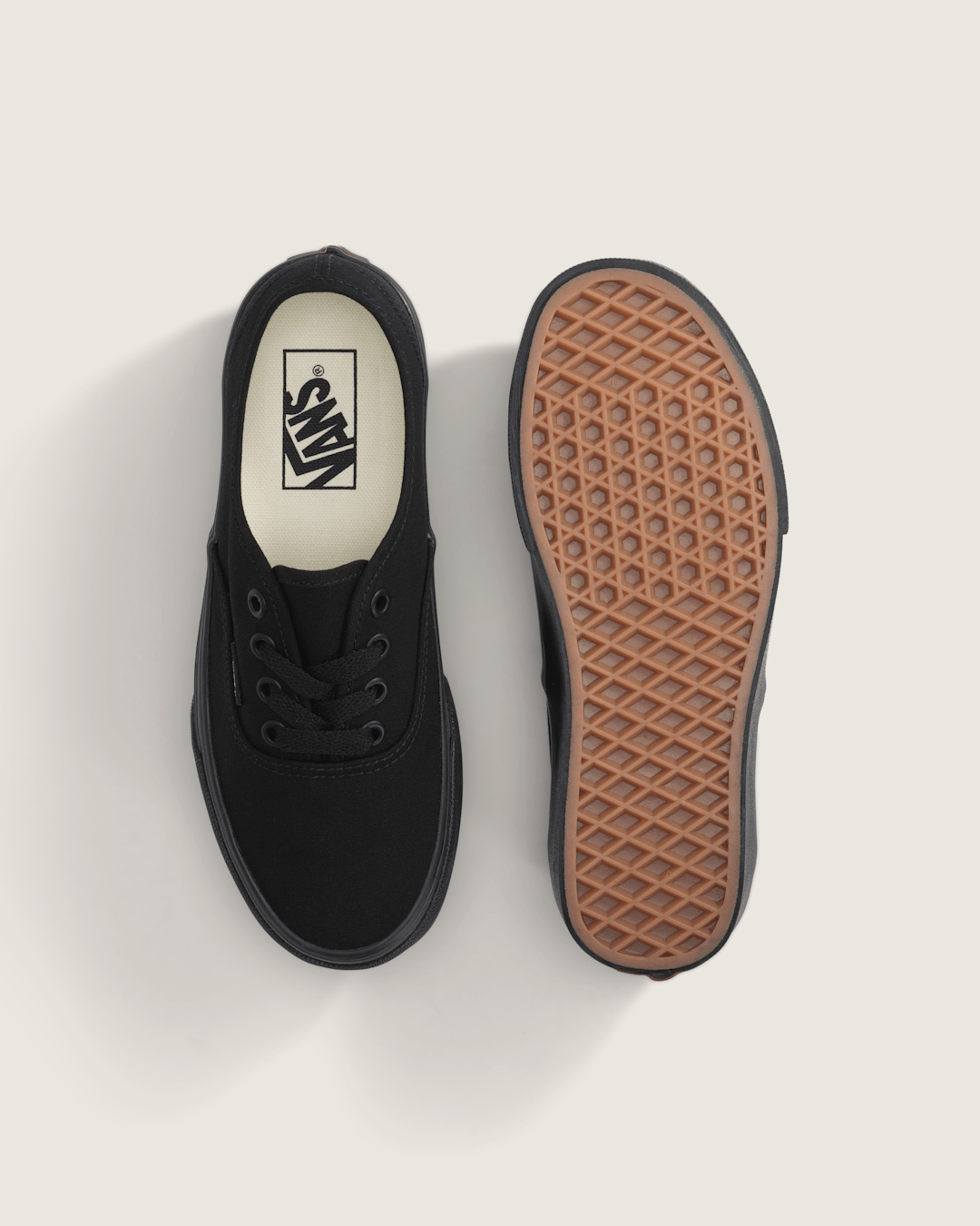 Big Kids Authentic Shoe in Blackout | Vans sale