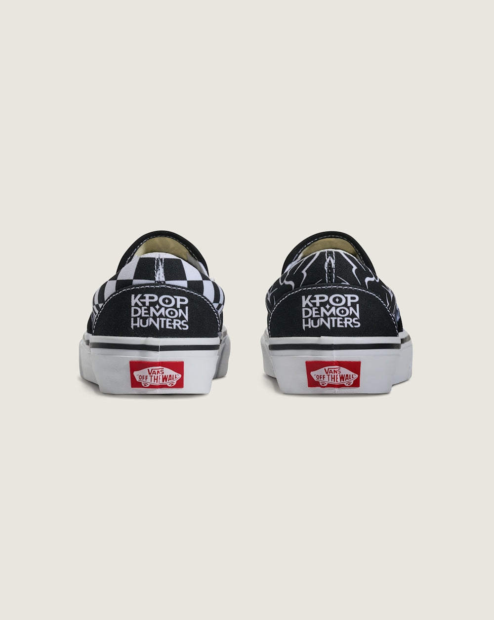 KPop Demon Hunters x Vans Big Kids Classic Slip-On Shoe in KPop Demon Hunters Black | Vans discount