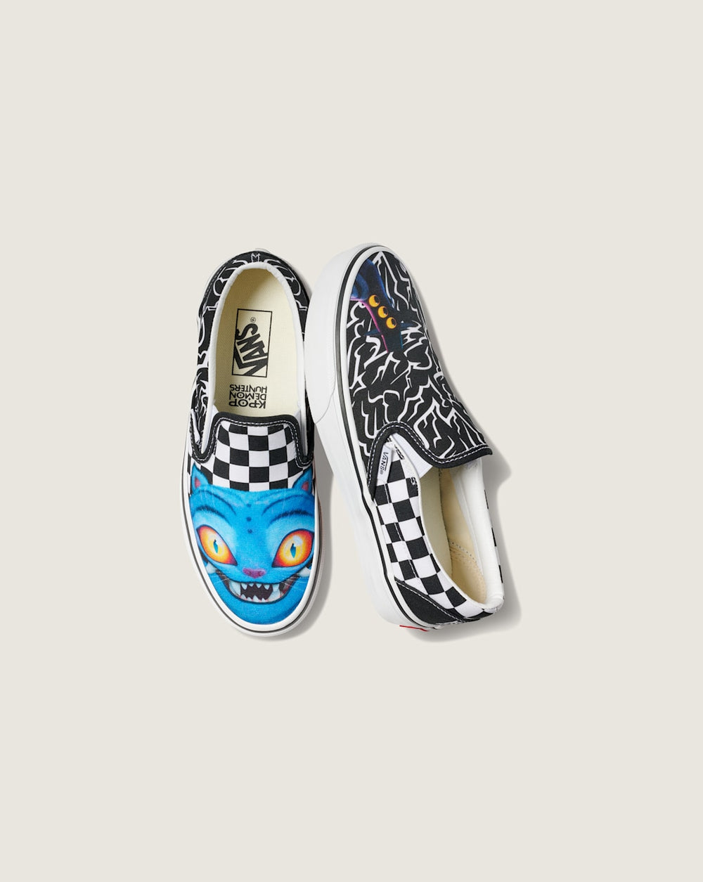 KPop Demon Hunters x Vans Big Kids Classic Slip-On Shoe in KPop Demon Hunters Black | Vans discount