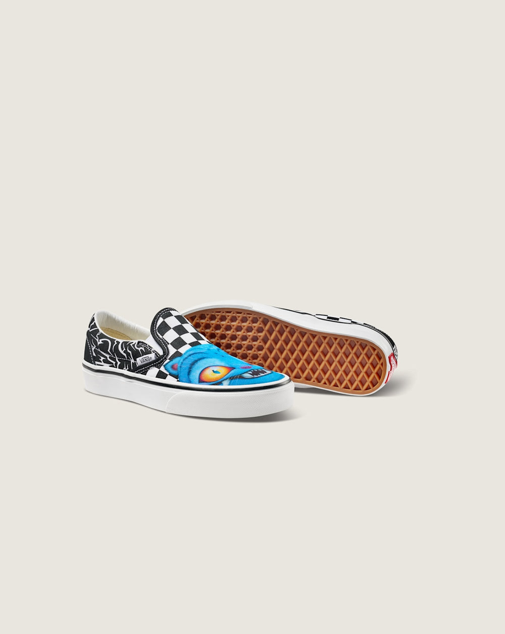 KPop Demon Hunters x Vans Big Kids Classic Slip-On Shoe in KPop Demon Hunters Black | Vans discount