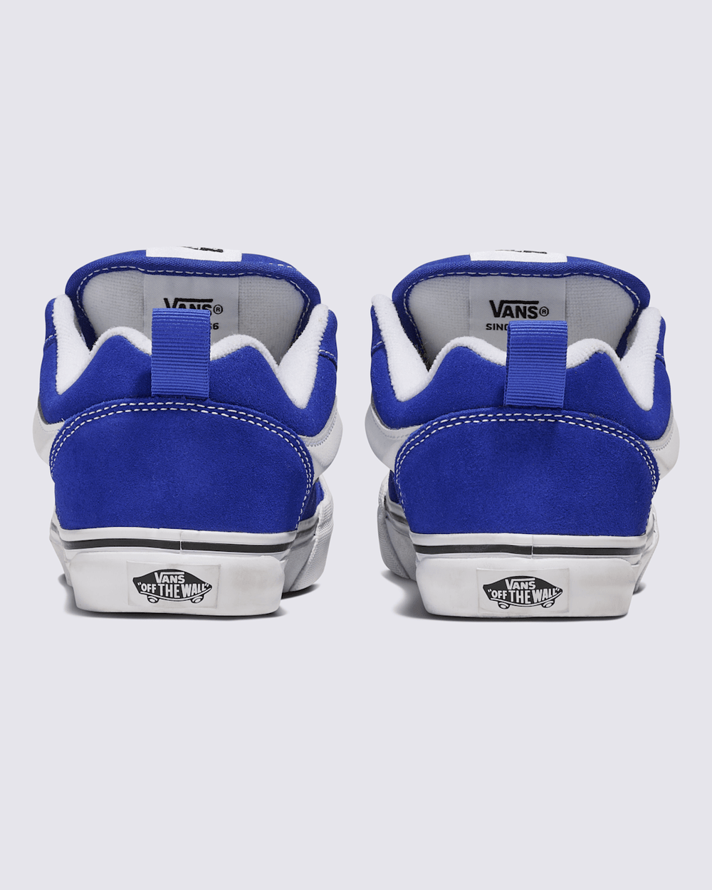 Big Kids Knu Skool Shoe in Blue / White | Vans online