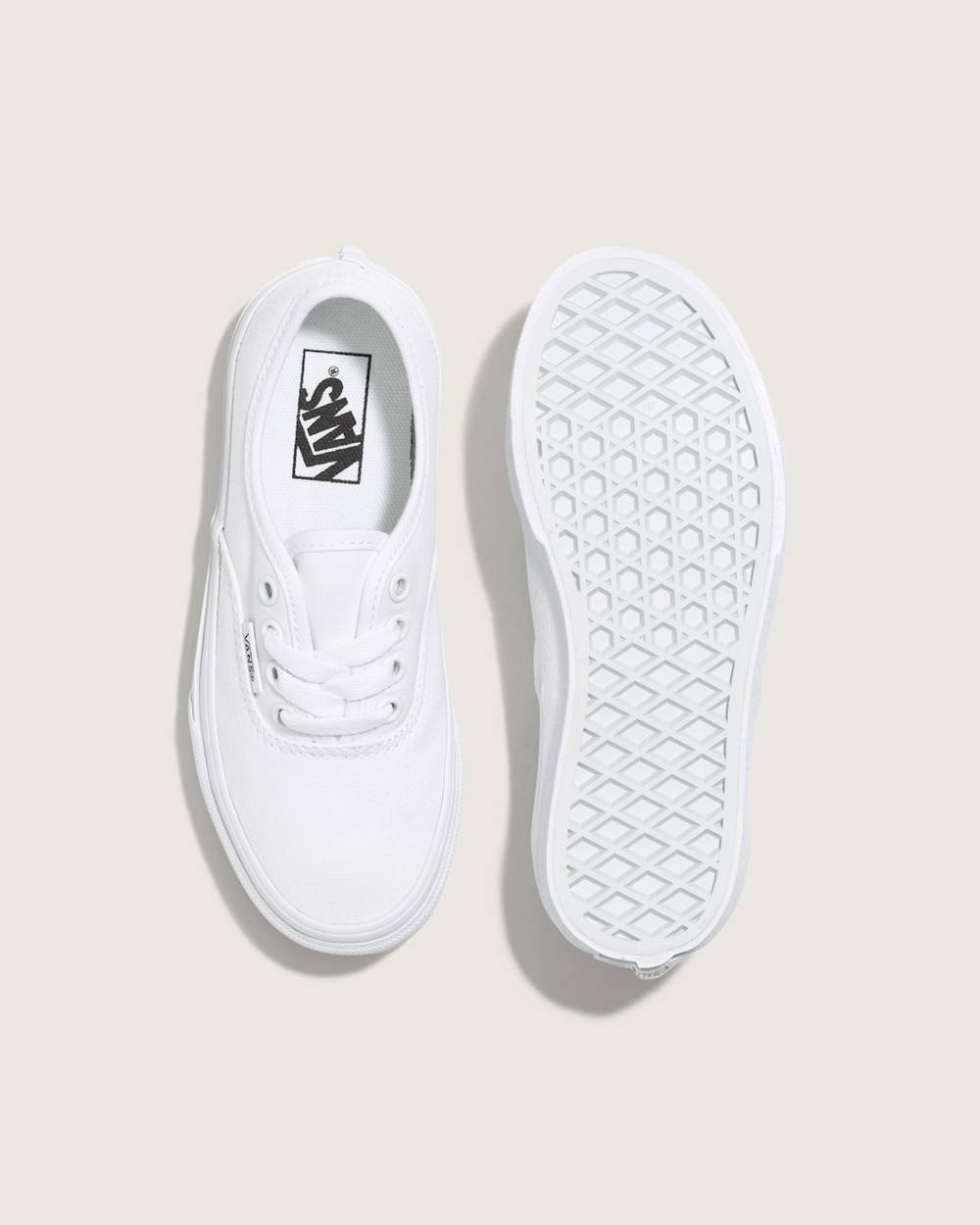 Kids Authentic True White Shoes | Vans sale