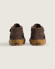 Little Kids Sk8-Mid Reissue V Shoe in Demitasse Brown | Vans on sale