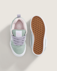 Little Kids Knu Skool Shoe in Grey / Olive Green | Vans on sale