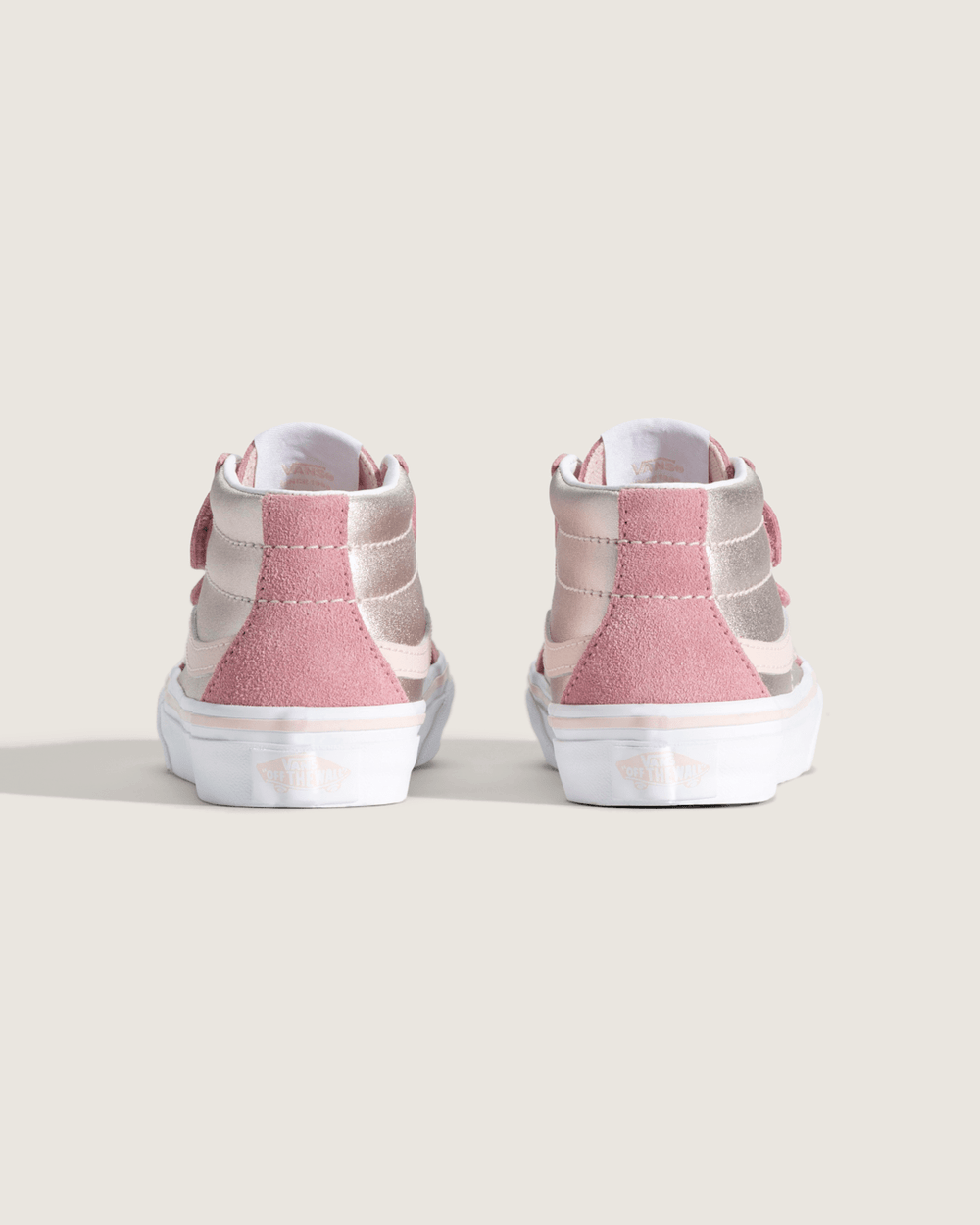 Little Kids Sk8-Mid Reissue V Shoe in Metallic Pop Pink | Vans online
