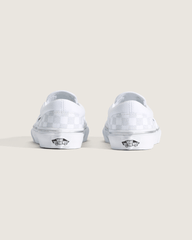Little Kids Classic Slip-On Checkerboard Shoe in Checkerboard Silver Grey | Vans outlet
