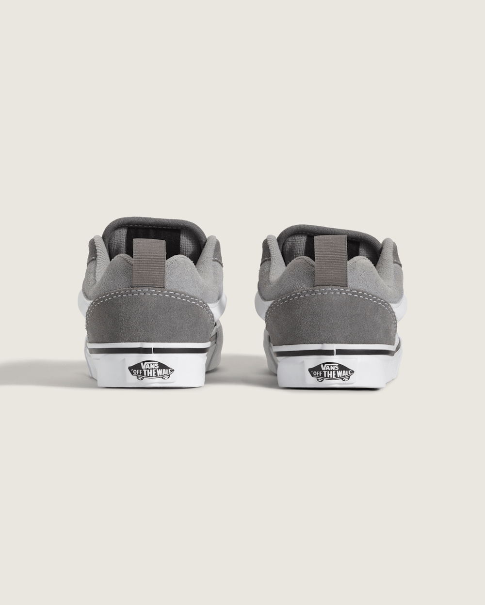 Little Kids Knu Skool Shoe in Pewter Grey / White | Vans sale