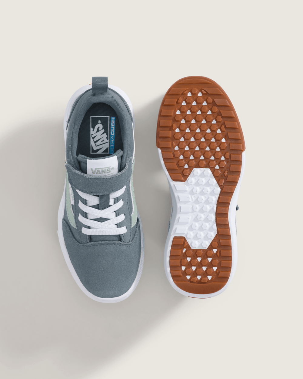 Little Kids UltraRange V Shoe in Stormy Weather Blue / Green | Vans outlet