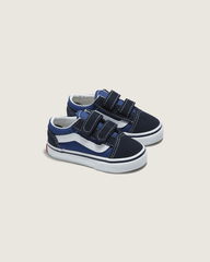 Toddler Old Skool V Navy Shoes | Vans on sale