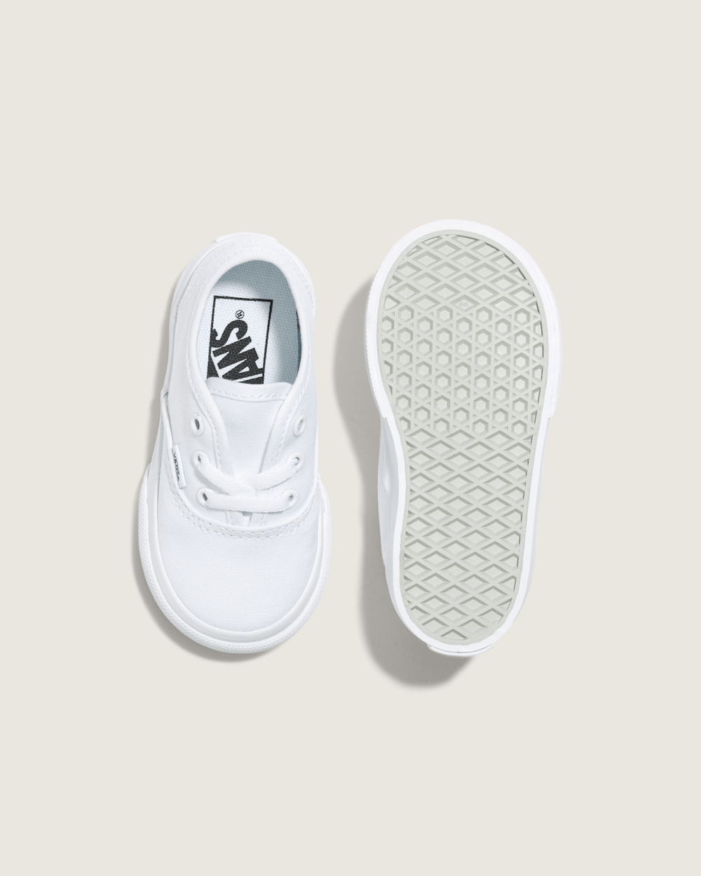 Toddler Authentic True White Shoes | Vans outlet