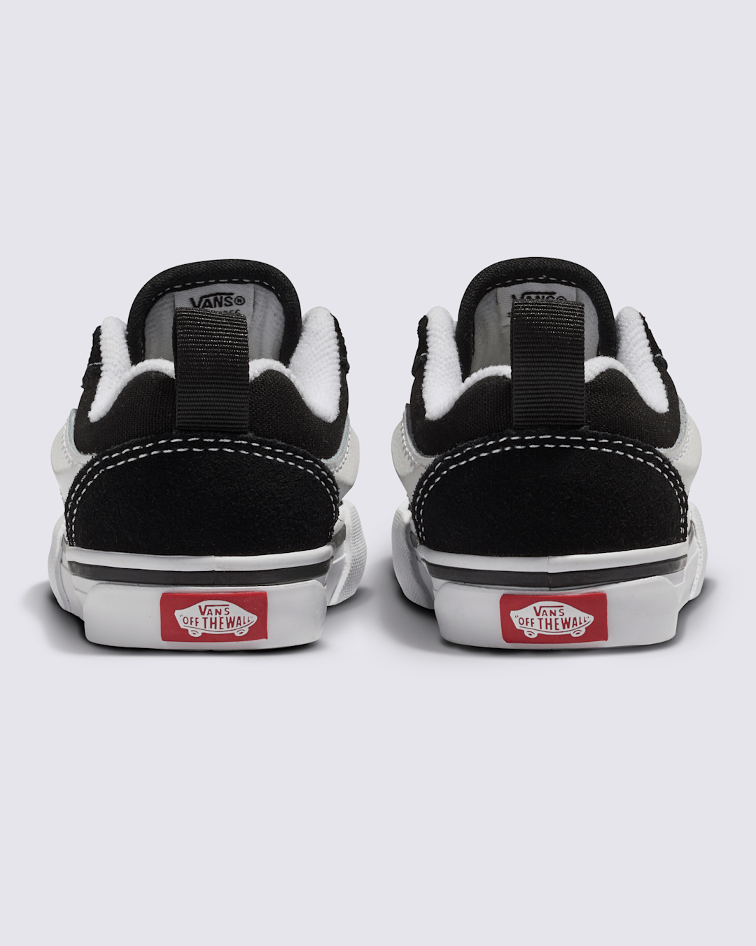 Toddler Knu Skool Shoe in Black / True White | Vans sale
