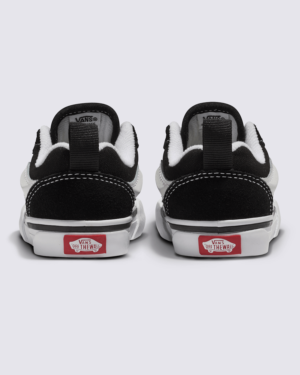 Toddler Knu Skool Shoe in Black / True White | Vans sale