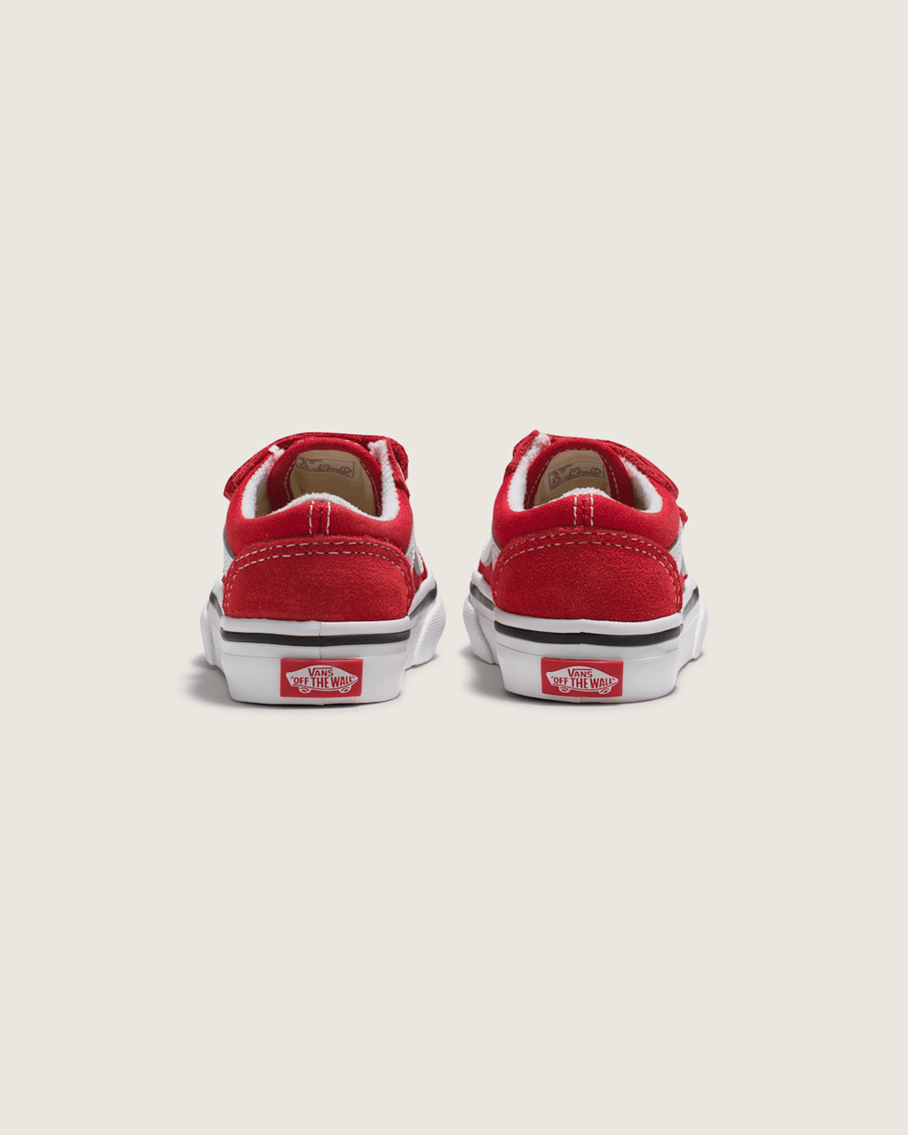 Toddler Old Skool V Racing Red/True White Shoes | Vans discount