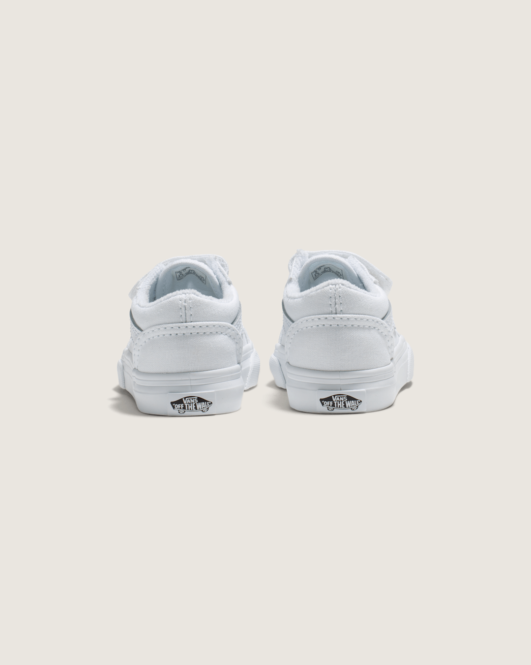 Toddler Old Skool V True White/True White Shoes | Vans online