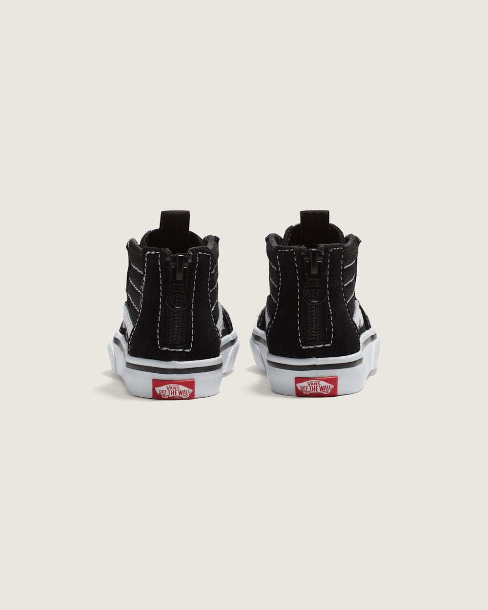 Toddler Sk8-Hi Zip Black/White Shoes | Vans outlet
