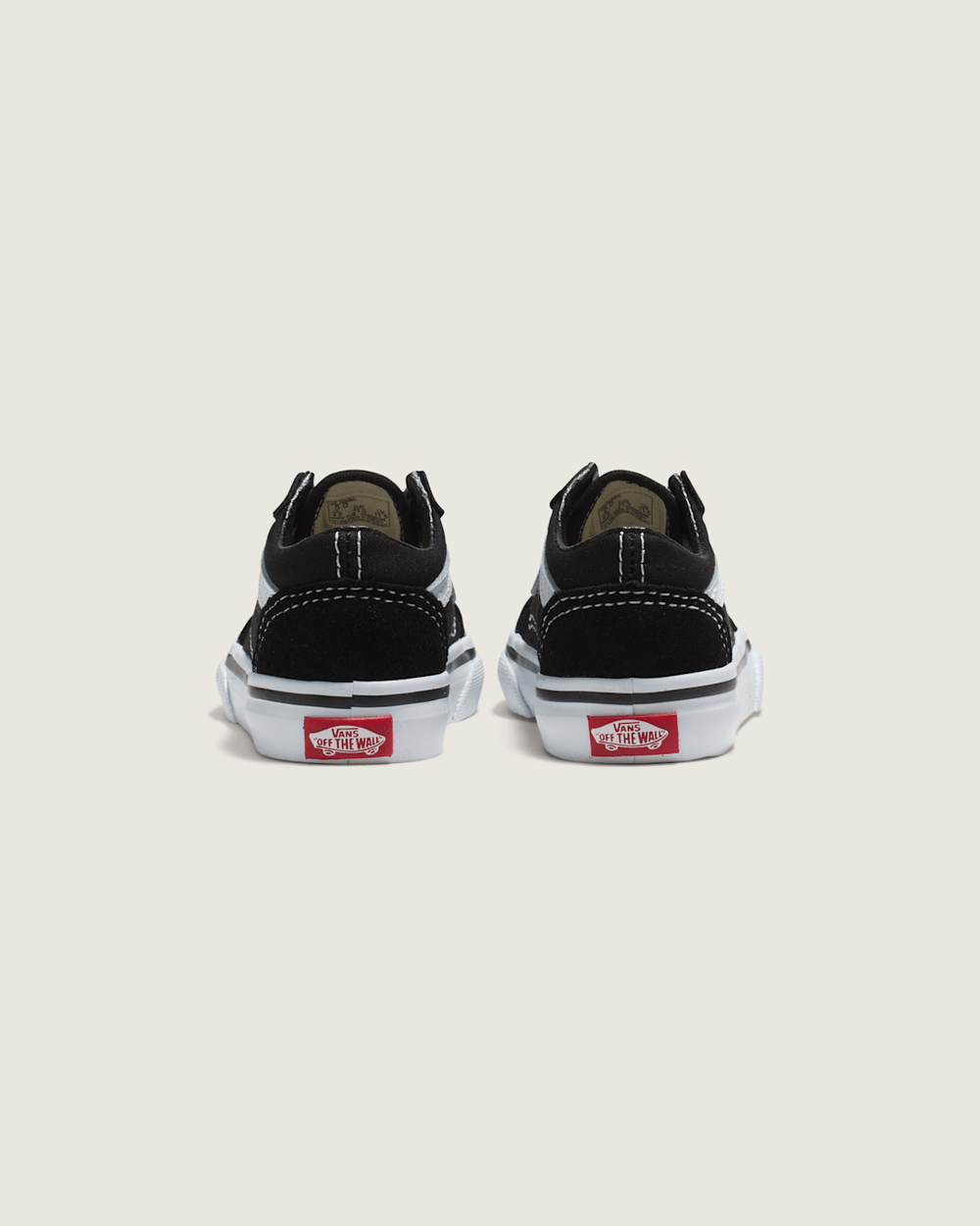 Toddler Old Skool Shoe in Black / True White | Vans sale