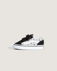 Toddler Old Skool V Shoe in Black / White | Vans near me