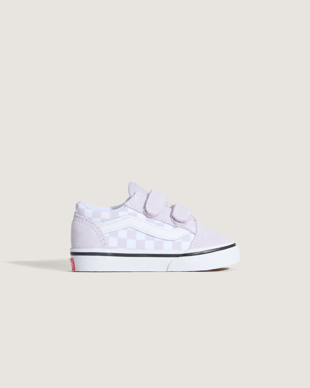 Toddler Old Skool V Checkerboard Shoe in Checkerboard Lilac Mist Purple | Vans outlet