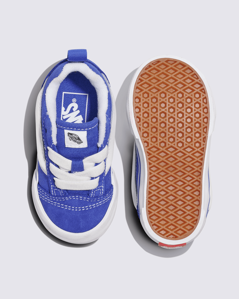Toddler Knu Skool Shoe in Blue | Vans outlet