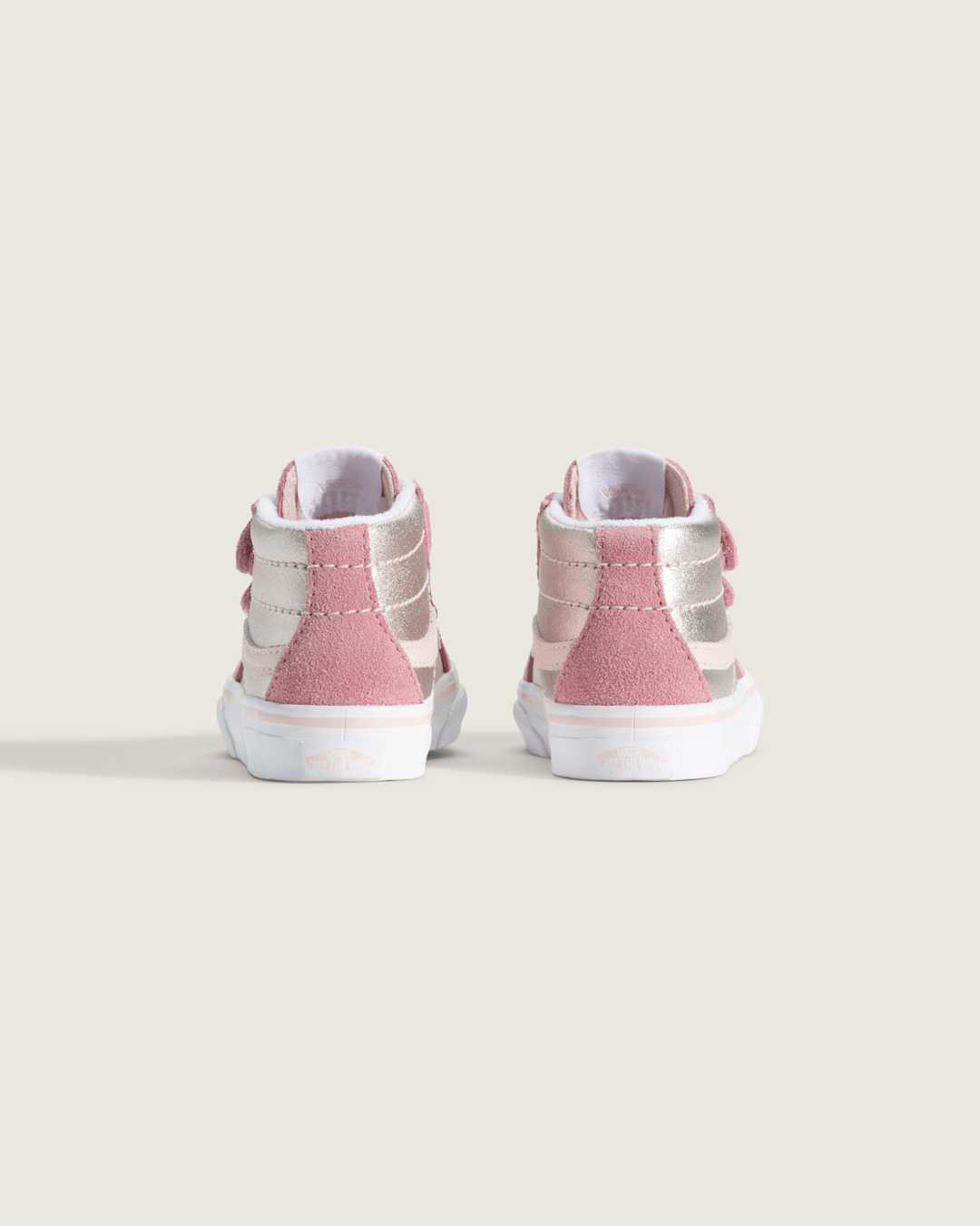 Toddler Sk8-Mid Reissue V Shoe in Metallic Pop Pink | Vans online