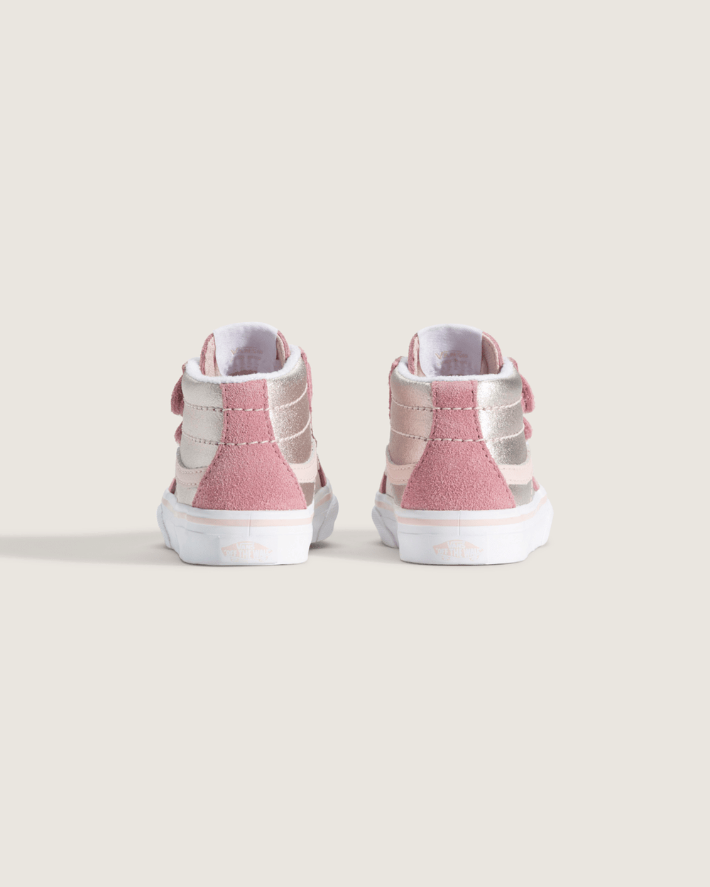 Toddler Sk8-Mid Reissue V Shoe in Metallic Pop Pink | Vans online