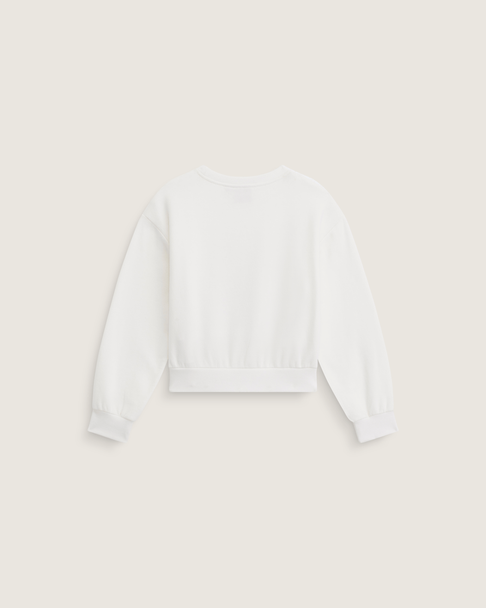 Kids Flow Field Crew Sweatshirt in Marshmallow White | Vans discount