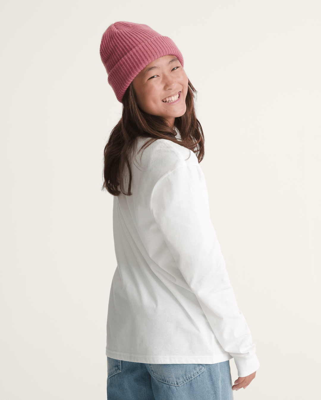 Kids Cherrylace Long Sleeve T-Shirt in Marshmallow White | Vans sale