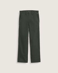 Kids Authentic Chino Loose Pants in Dried Kelp Green | Vans discount