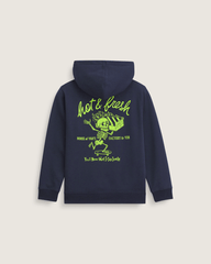 Kids Hot and Fresh Full Zip Sweatshirt in Parisian Night Blue | Vans on sale