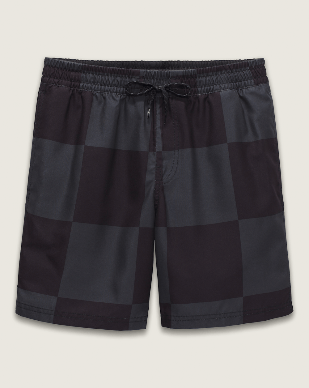 Kids Primary Checkerboard Shorts in Checkerboard Black / Grey | Vans discount