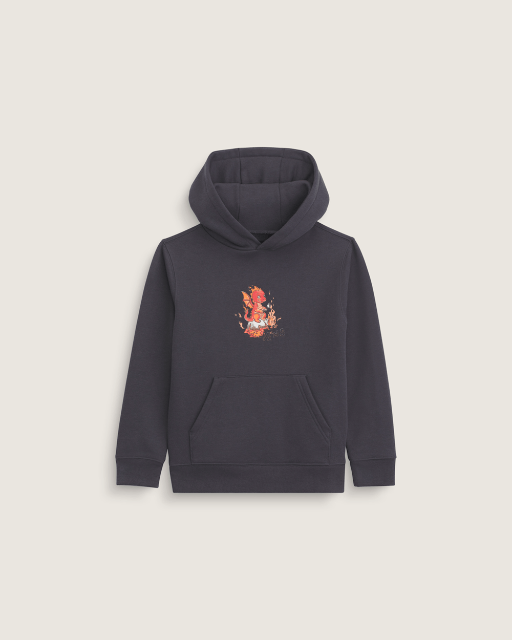 Little Kids Dragon Elements Pullover Sweatshirt in Charcoal Grey | Vans discount