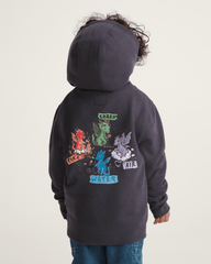 Little Kids Dragon Elements Pullover Sweatshirt in Charcoal Grey | Vans discount
